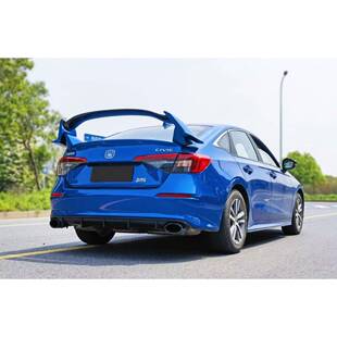 适用于2022款十一代思域三厢TR尾翼改装定风翼顶翼导风板