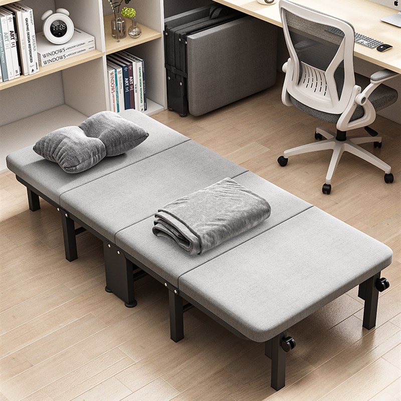 折叠床单人床家用卧室懒人沙发床可折叠可收N纳便携式午休床小户