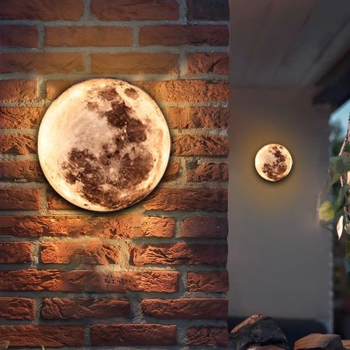 户外灯防水月亮壁灯庭院大门灯花园别墅装饰灯过道阳台灯景观壁灯
