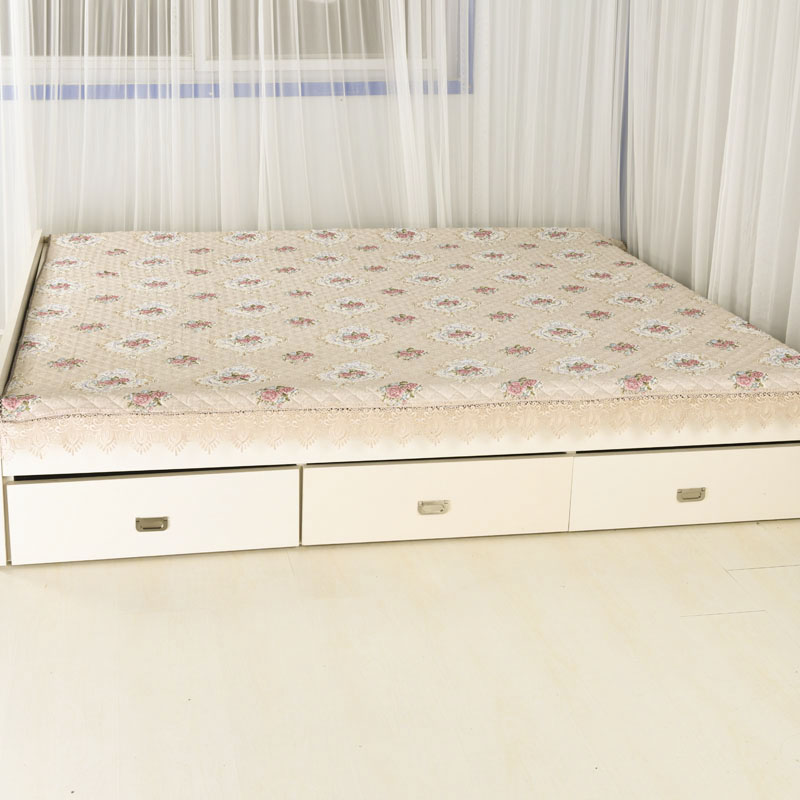 欧式铺盖防滑四季炕套罩榻榻米床盖花边盖布大炕通用盖巾定制包邮