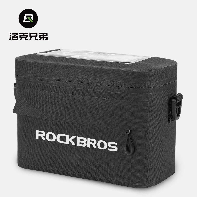 洛克兄弟自行车包车头防水手机包车首前挂把山地折叠车收纳包骑行