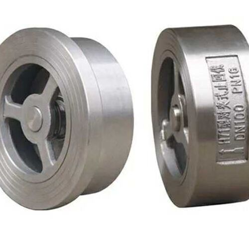 H71/76W-16P/25P不锈钢对夹止回阀 304止回阀DN50水泵单向止回阀