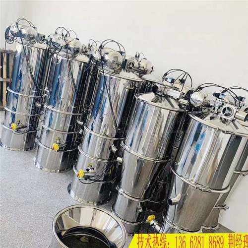 现货粉料真空吸料机石灰粉无尘上料机气相二氧化硅免清洗吸料机