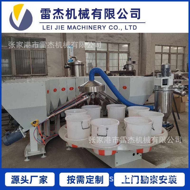 粉体配料混合系统全自动无尘称重计量设备造粒机精准称重吸料机