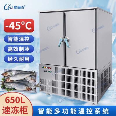 k杭州西餐厅厨房速冻柜拥有深度冷冻效果海鱼急冻柜Fast Freezer