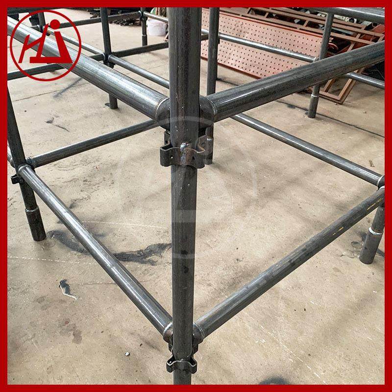 套扣脚手架重型支撑架稳定牢固雷亚架厂家销售脚手架出租