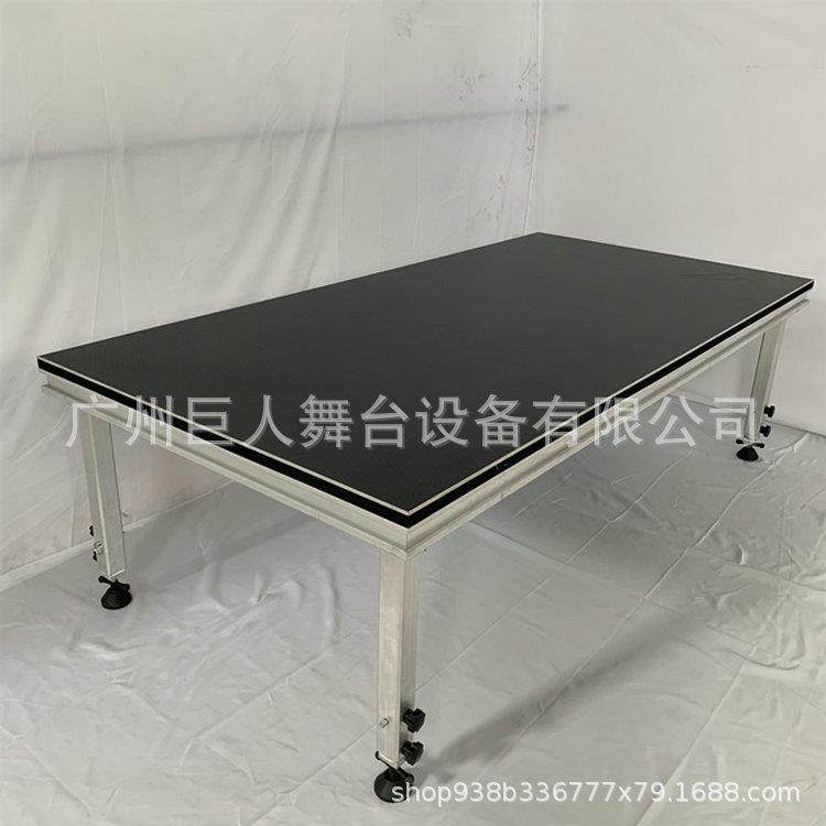酒店活动拆装铝合金舞台可做任意尺寸四柱舞台