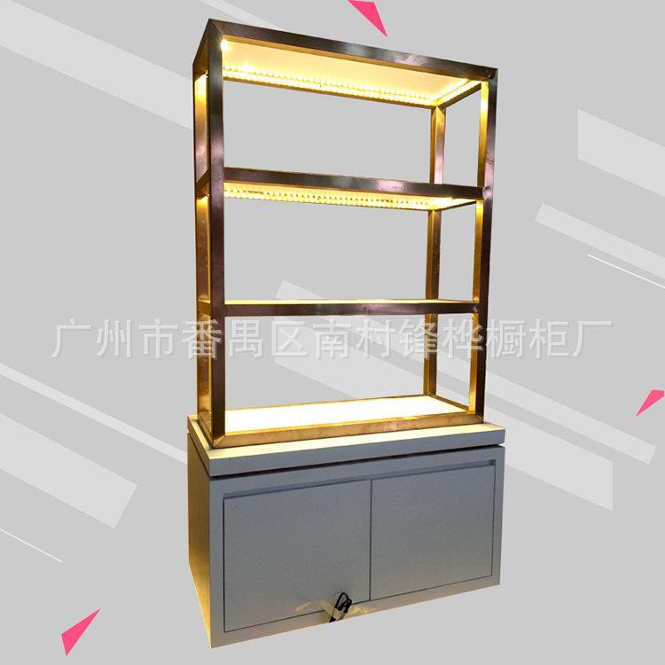 长期销售落地展示架服装店展示架靠墙高背组合铁质货架