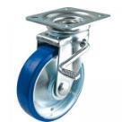 CMGS-L100-U4寸聚氨酯左刹车脚轮米思米原装万向轮