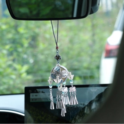 靖西壮锦绣球挂件纯手工礼盒