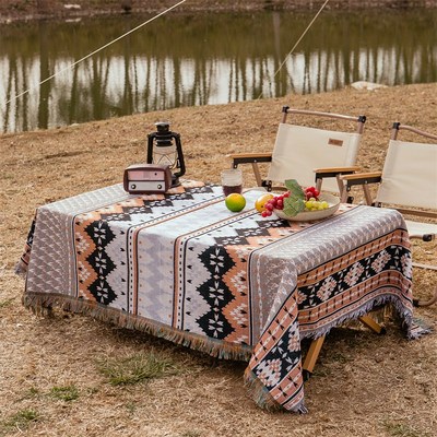 民族风桌布野餐蛋卷桌垫防潮垫野营露营库洛米塔罗牌集市摆摊桌布