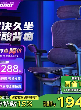 Ergonor保友金豪雄鹰X9高性能舒腰畅赢游戏电竞椅人体工学电脑椅