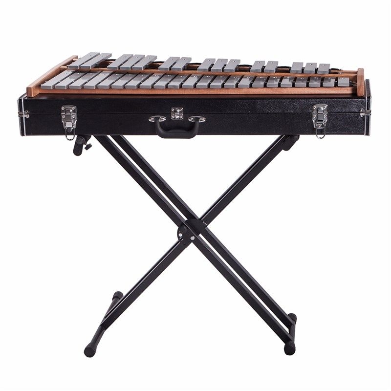 钟琴专业钢片琴3八度37音V37带支架皮箱促销铝板琴乐团学校初学