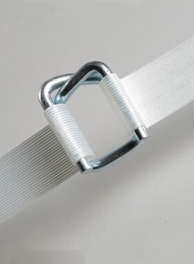 包纤维打扣手工回锌扣物流包装形柔性纤维575捆绑带镀打包扣厂家