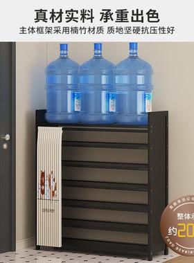 家用门鞋口架子00012025新款爆鞋架省空间安装款折叠多层小鞋柜免