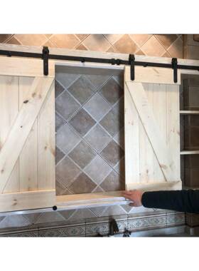 式迷你仓门橱柜FVO门美电视柜五金吊轨谷轨轨道小型迷你型吊轮道