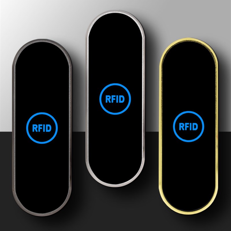 IDIC门禁读卡器RS485金属防水刷卡器RS232读卡头WG26/34门禁读头