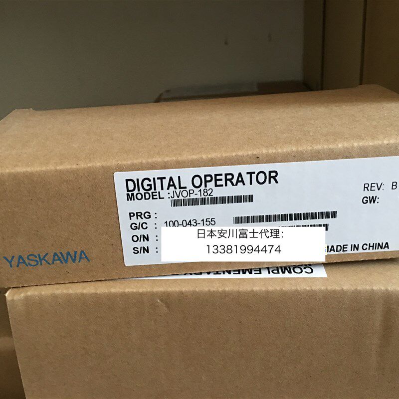 安川变频器1000系列操作面板JVOP-182/JVOP-180/JVOP-181全新原装