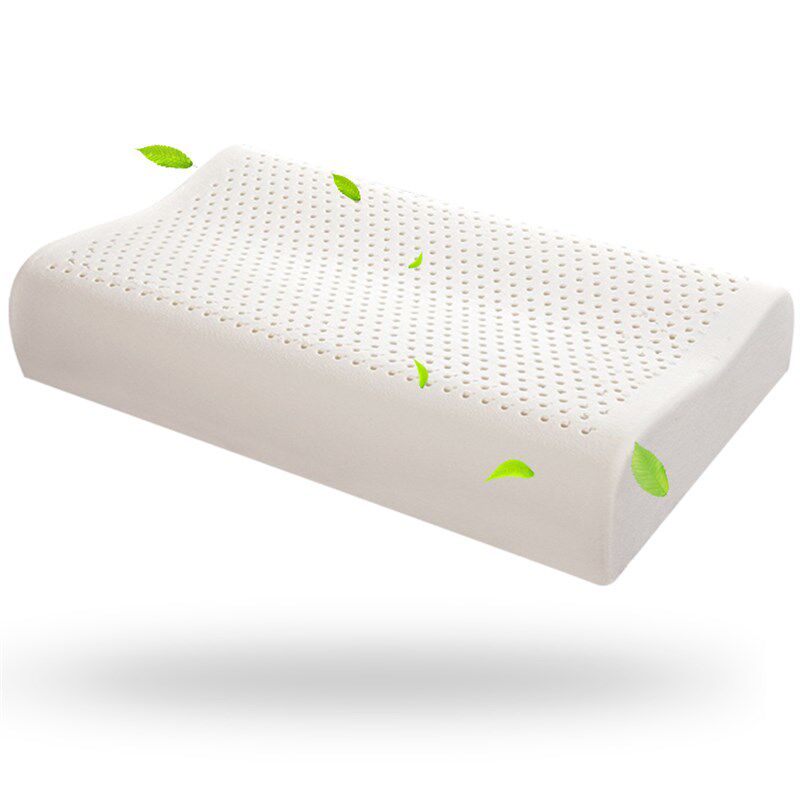 泰国乳胶枕头护颈枕助睡眠保健枕记忆枕芯进口天然橡胶枕颈椎枕秋