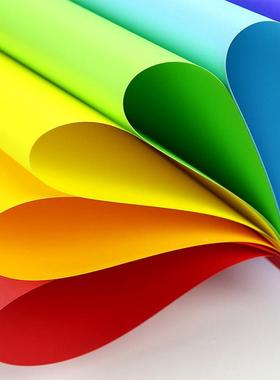 4艺彩色卡纸纯木浆142纸儿K童DI包Y手工折纸剪纸装纸绘画卡术纸