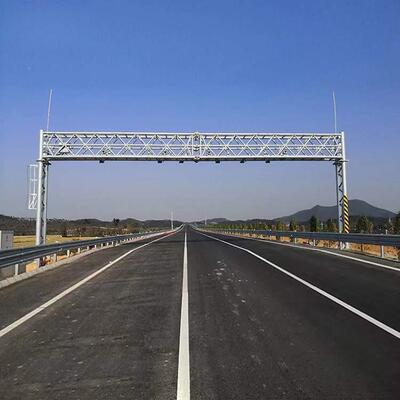 工厂高14道路限施龙门架镀锌杆件通高速交龙门架设厂家定制