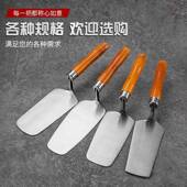 皿刀不锈一体尾抹砖子高弹性穿皿子贴小543灰铲铺地砖钢灰匙抹泥