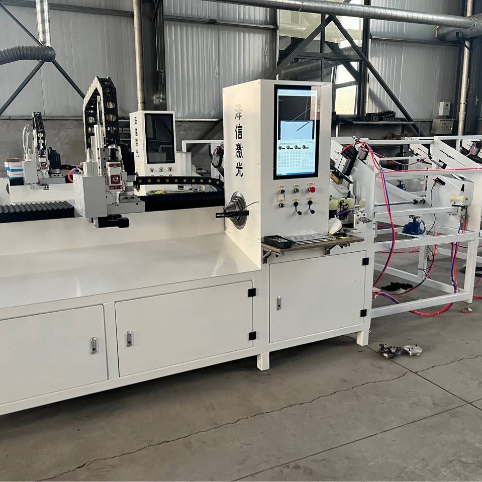 前拉料激光切管机全自动激光切管机无毛刺管材数控切割机设备