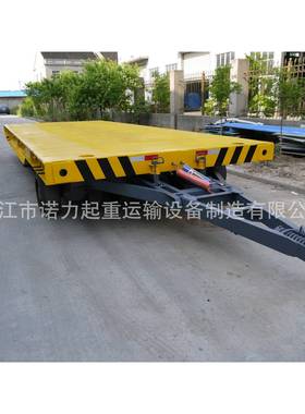供应重型汽刹平板拖车工矿平板车移动工具车牵引41018拖车