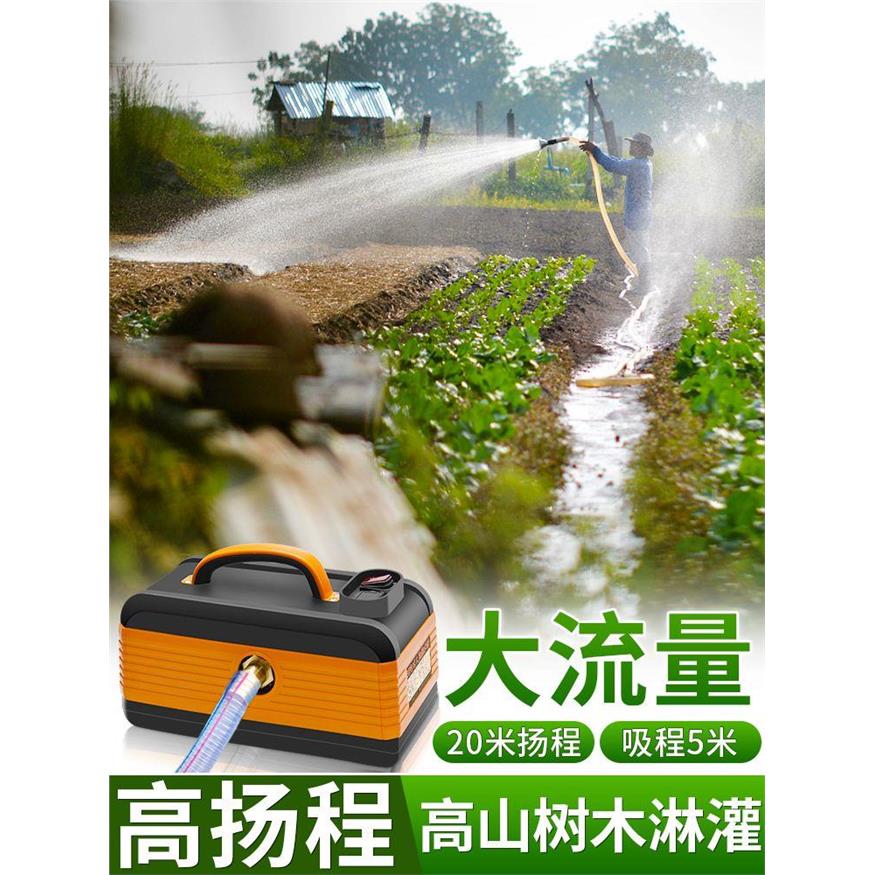 浇水神器抽水泵浇菜锂电