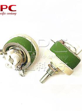 25W瓷盘电阻 BC1-25W200RJ 5%大功率可调滑动圆盘绕线变阻器