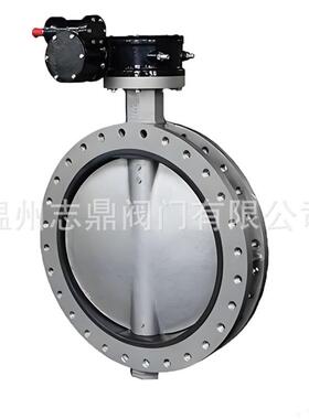 D3座41蝶X-16P304锈637钢涡轮传动阀无销蝶阀阀加宽不乙丙