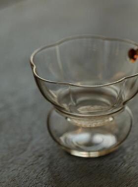 室茶话玻璃茶宜漏茶滤叶过滤网具挡茶隔公道杯茶漏茶网bl-mhcl单