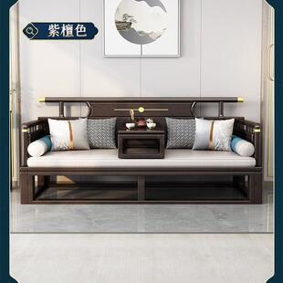 款新新式实木沙发折叠床中小NHI户型两用推拉床多功能折发叠沙床