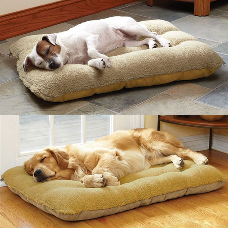 狗垫子中型大型犬睡垫狗窝可拆洗金毛拉布拉多萨摩耶宠物狗床春季