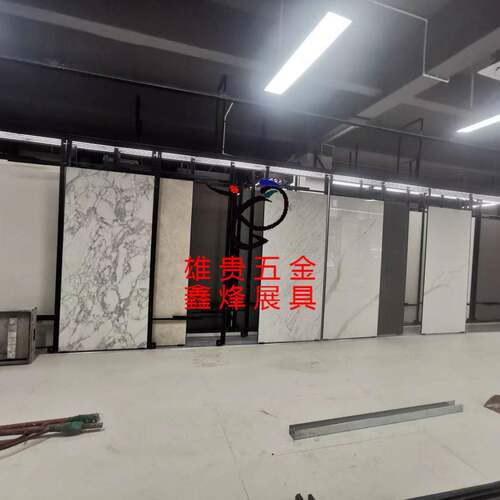 瓷砖展架木地板样品展示架抽屉式陶瓷石材落地式立式样板架子展柜