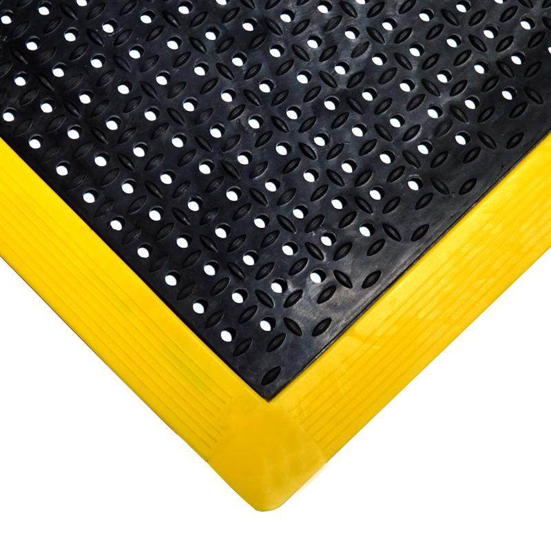 Aegirsafe全橡胶防滑抗疲劳地垫疏水地垫生产线防疲劳脚垫可锁扣