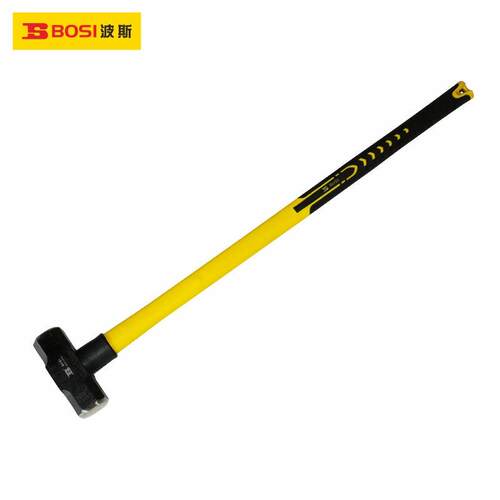 波斯纤维柄八角锤石工锤6LB-16LB柄长900mm
