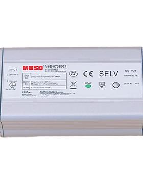 茂硕电源75WCECCC防水恒压源无频闪防水IP67开关电源MOSOpower