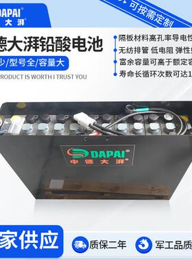 中德大湃蓄电池组24v225ah适用于BT神钢中力叉车堆高车叉车电瓶