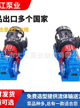 YCB-30/0.6圆弧齿轮油泵化工原料泵卸油泵反应釜增压齿轮泵