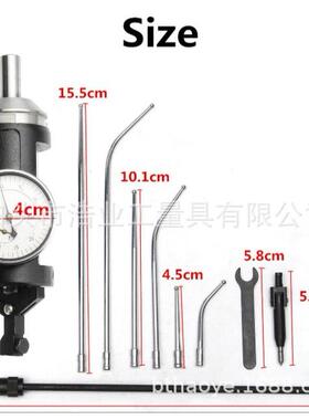 中心寻找规定中心表分度值0.01精度0.02定中心杠杆表0-3黑色