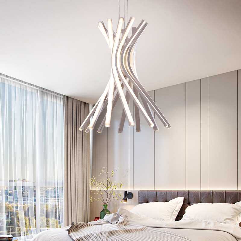 室内照明吊灯  餐厅卧室客厅创意轻奢吊灯简约时尚led灯具灯饰