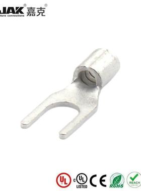 SNB1.25-4S冷压接线端子M4铜鼻子U型裸端子线耳厚有认证KST