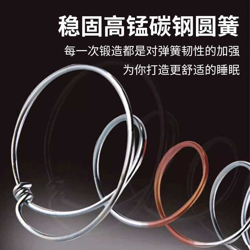 弹簧床垫家用20cm厚软硬双面双人卧室1.8米1.5出租房垫子席梦思