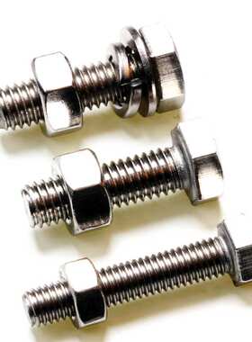 475pcs/盒不锈钢公制螺母栓盒装M4/M5/M6螺钉螺母平垫弹垫组合装