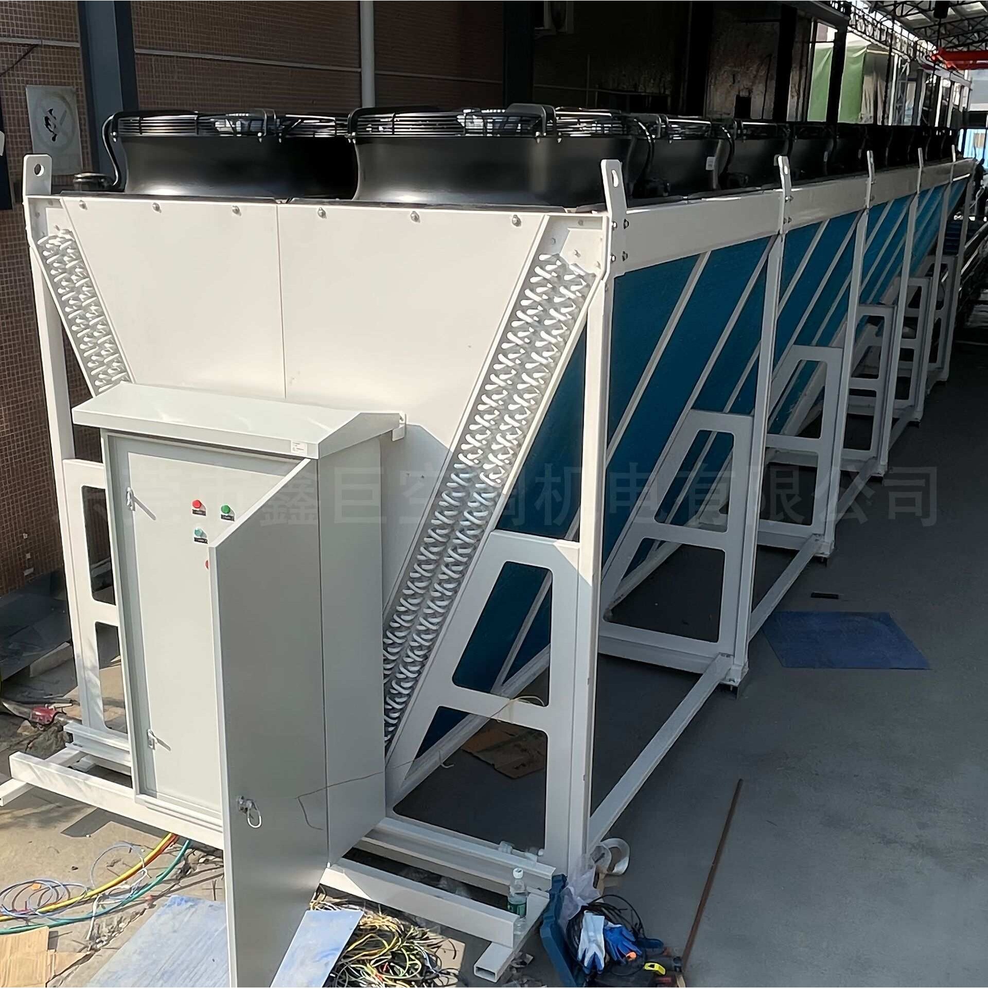 大型数据中心干冷器V型表冷器干盘管工业制冷换热器生产源头厂家