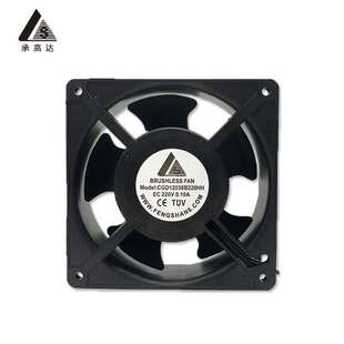 液压IP68灌胶防水空气净化器加湿器220V交直流EC12038散热通风扇