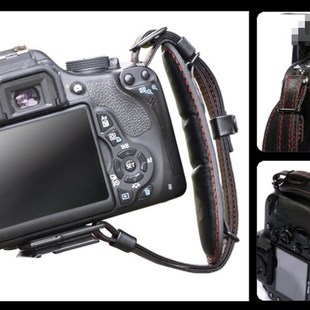 时尚 皮腕带手带相机配件 单反相机微单相机通用高档手腕带舒适经典
