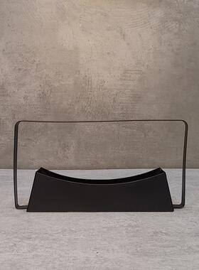 提篮何形状铁艺花器T017/T01架前台办几室居家客厅桌面花艺景观公