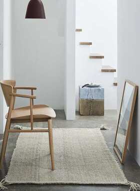 丹麦 Fritz Hansen北欧进口轻奢N01单人靠背实木餐椅子简约现代式